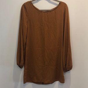 Mid length shift dress